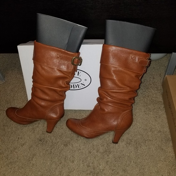 Steve Madden Leather Boots - Picture 2 of 3